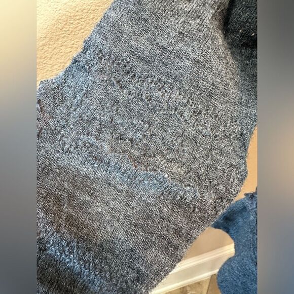 Anthropologie Vintage Knitted & Knotted Wool Office Siren Whimsygoth Turtleneck - Picture 7 of 15